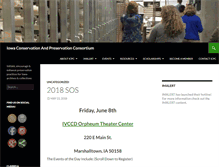 Tablet Screenshot of iowaconserveandpreserve.org